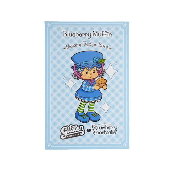 Glisten Cosmetics Blueberry Muffin Palette Strawberry Shortcake X Glisten Cosmetics