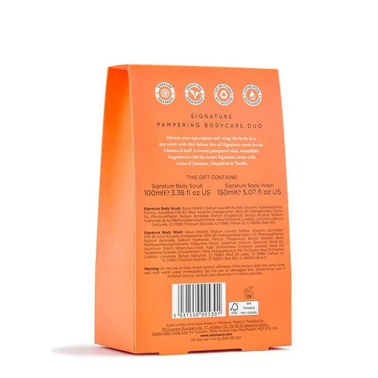 Sanctuary Spa Signature Pampering Bodycare Duo Gift Set