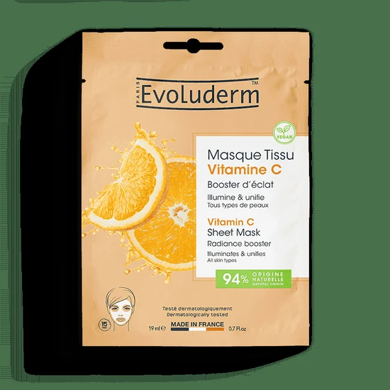 Evoluderm Vitamin C Sheet Mask 19ml