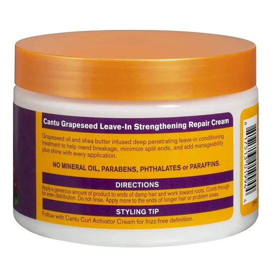 Cantu Grapeseed Strengthening Repair Leave-In Conditioner 340g