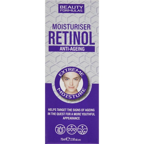 Beauty Formulas Retinol Anti Ageing Moisturiser 75ml