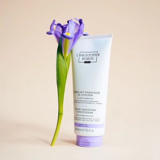 Christophe Robin Shade Variation Conditioner With Florentina Iris Baby Blonde 200ml