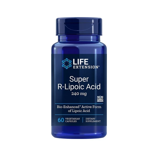 Life Extension Super R-Lipoic Acid 240mg Vegicaps 60 Vegicaps