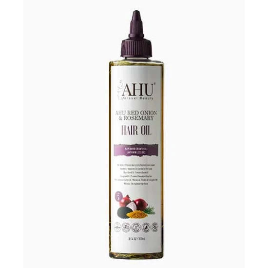 AHU Red Onion & Rosemary Hair Oil 300ml