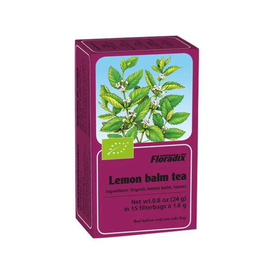 Floradix Lemon Balm Teabags 15 Teabags