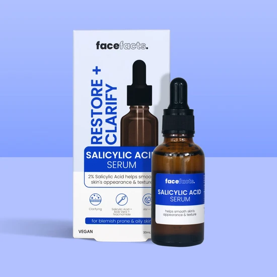 Face Facts Restore & Clarify Salicylic Acid Serum 30ml