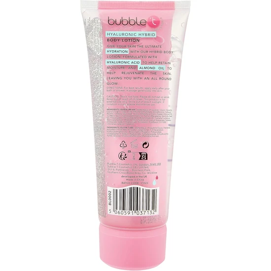 Bubble T Hyaluronic Hybrid Body Lotion 200ml