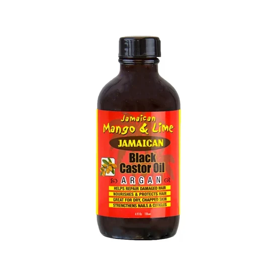 Jamaican Mango and Lime Black Castor Oil Argan 4oz