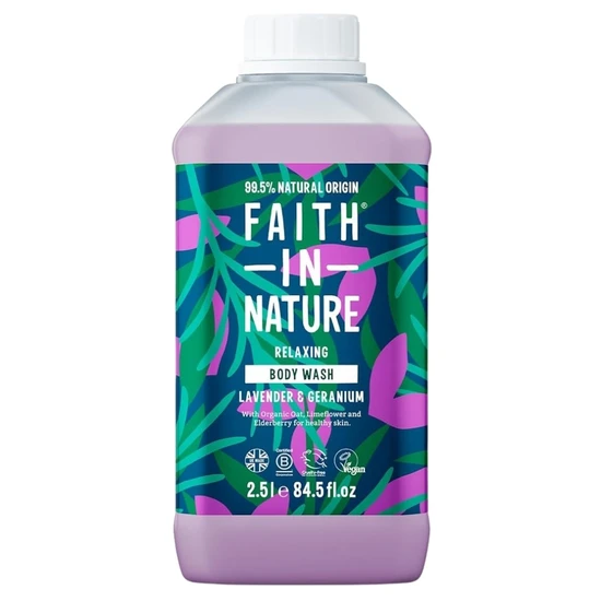 Faith in Nature Lavender & Geranium Relaxing Body Wash 2500ml