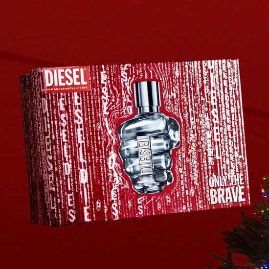 Diesel Only The Brave Eau De Toilette Gift Set 50ml