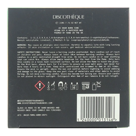 Discotheque Hacienda Candle 220g