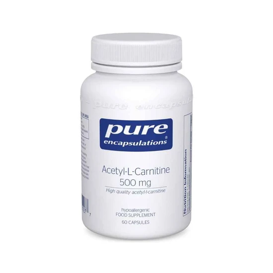 Pure Encapsulations Acetyl-L-Carnitine 500mg Capsules 60 Capsules