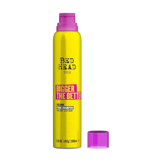 TIGI Bed Head Bigger The Better Volume Foam Shampoo 200ml