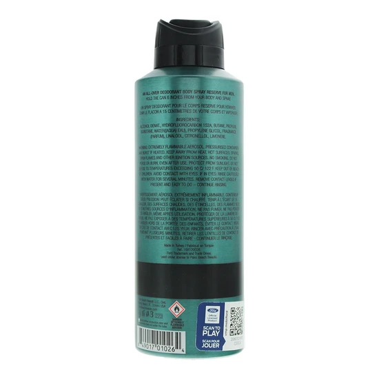 Mustang Green Body Spray 170g