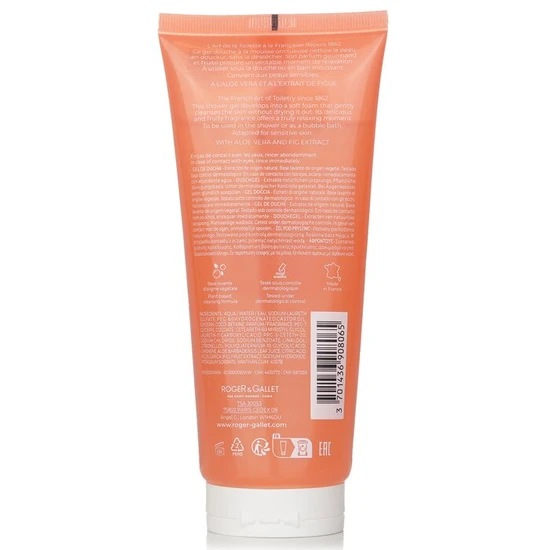 Roger & Gallet Fleur De Figuier Shower Gel 200ml