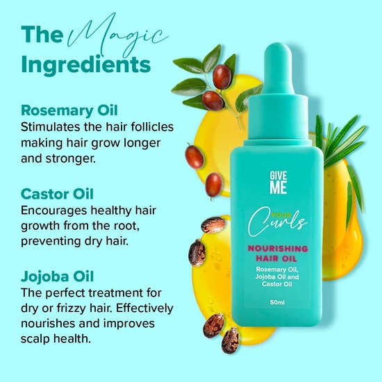 Give Me Four Curls Nourishing Hair Oil 100ml