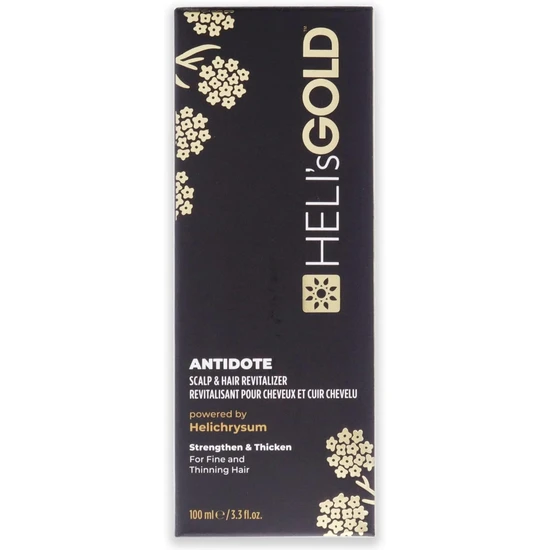Heli's Gold Antidote Scalp & Hair Revitalizer With Helichrysum 100ml