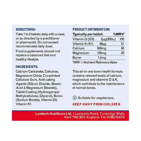 Lamberts Osteoguard Tablets 30 Tablets