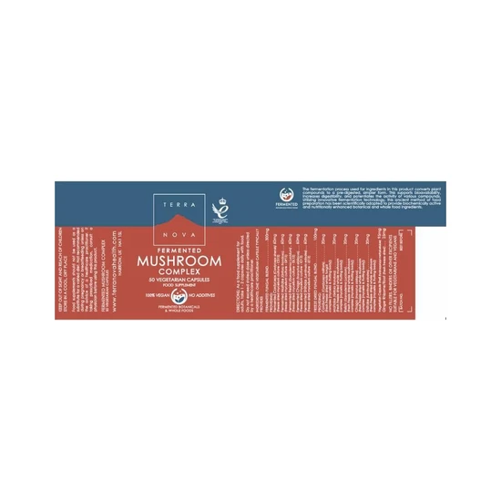 Terranova Fermented Mushroom Complex Capsules 50 Capsules