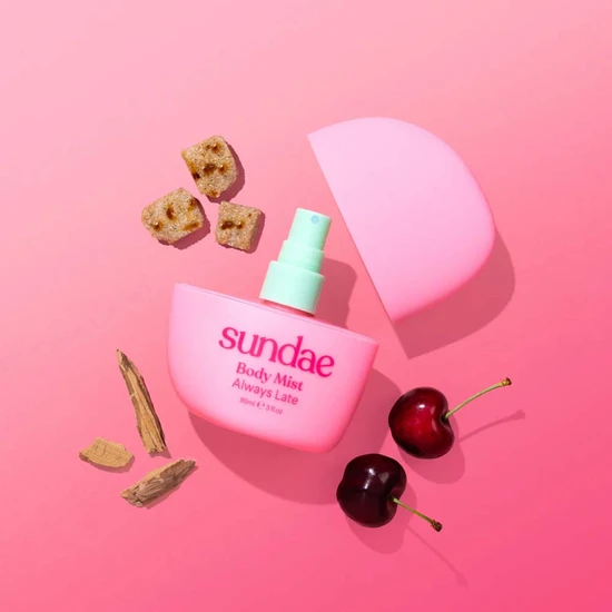 Sundae Hair & Body Fragrance Mist Always Late 90ml