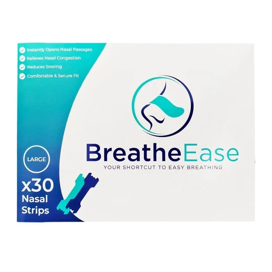 BreatheEase Nose Strips Pack of 30