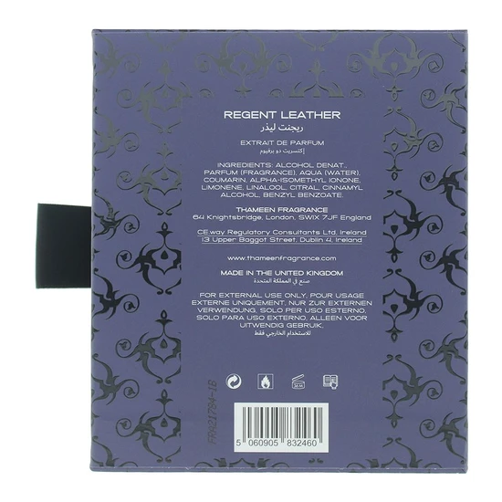 Thameen Regent Leather Extrait De Parfum 100ml