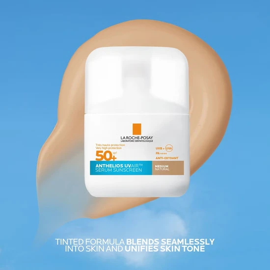 La Roche-Posay Anthelios UVAIR Serum Sunscreen SPF 50+ Medium 50ml
