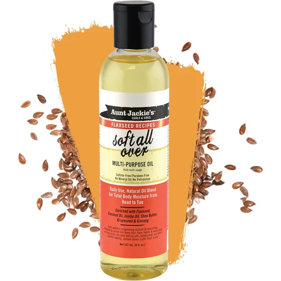 Aunt Jackie's Soft All Over Multi-purpose Oil Therapy 237ml