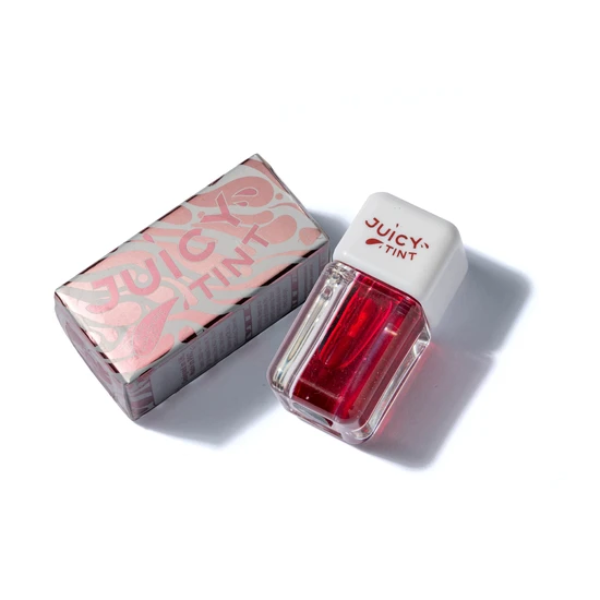 Glisten Cosmetics Juicy Tint Lip Tint Strawberry (Red)