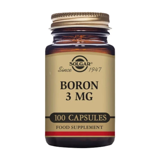 Solgar Boron 3mg Capsules 100 Capsules