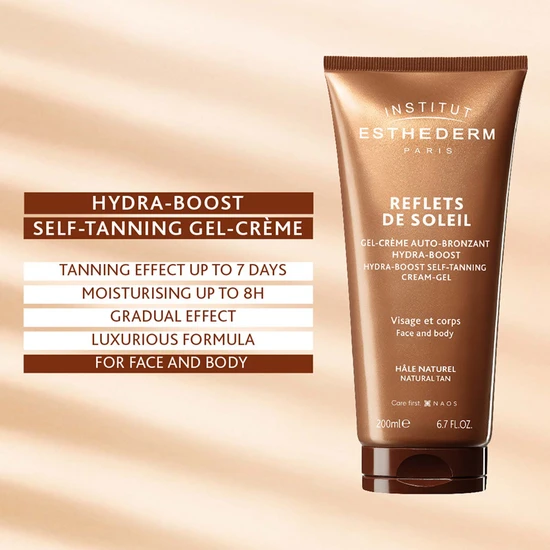 Institut Esthederm Reflets De Soleil Hydra-Boost Self-Tanning Cream-Gel 200ml