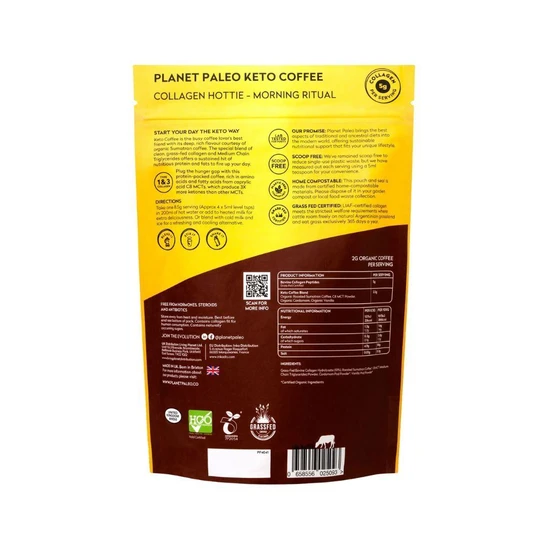 Planet Paleo Pure Collagen Keto Coffee 213g