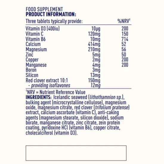Higher Nature Super OsteoFood Vegan Tablets 90 Tablets