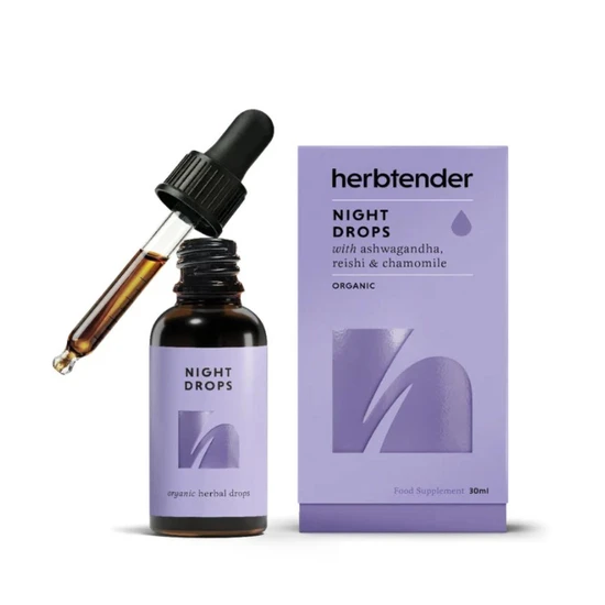 The Herbtender Organic Night Drops 30ml