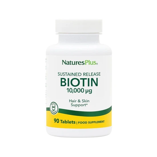 Nature's Plus Biotin 10,000mcg 90 Tablets