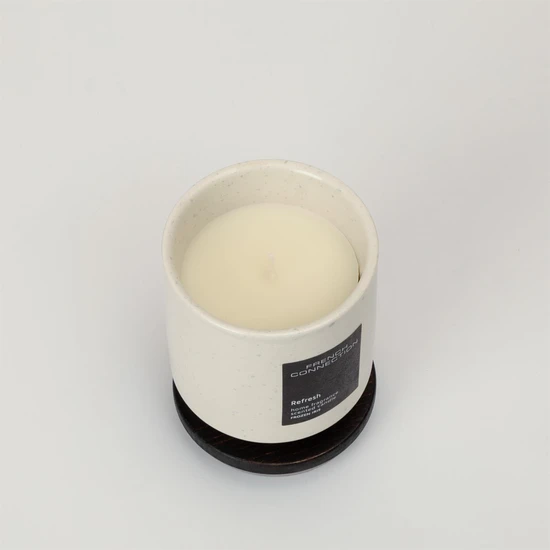 French Connection Stone Collection Iris & Orange Blossom Candle 224G