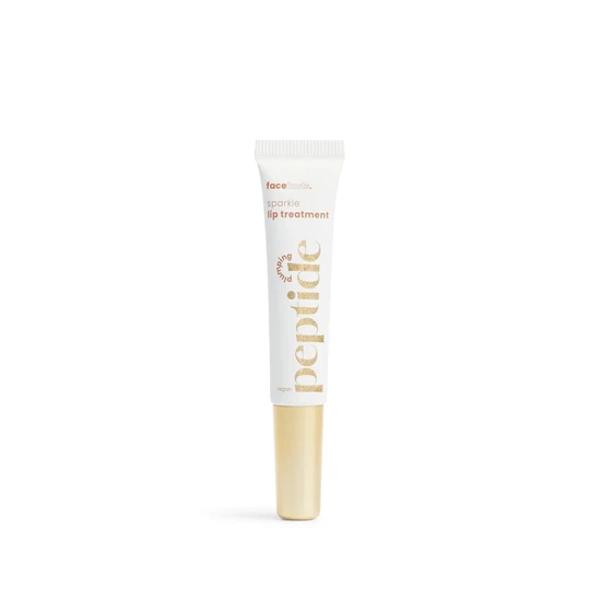 Face Facts Peptide Plumping Sparkle Babassu Oil & Shea Butter Lip Treatment Golden Bronze