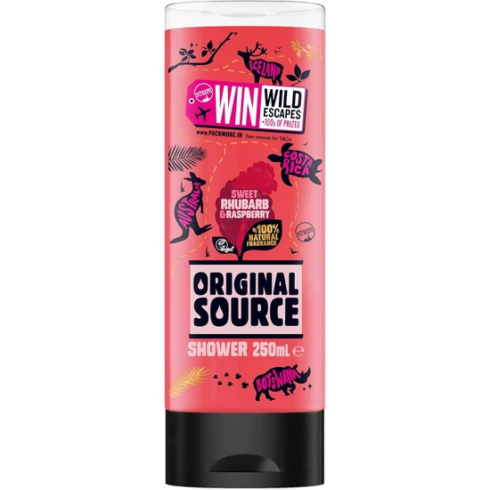 Original Source Sweet Rhubarb & Raspberry Shower Gel 250ml