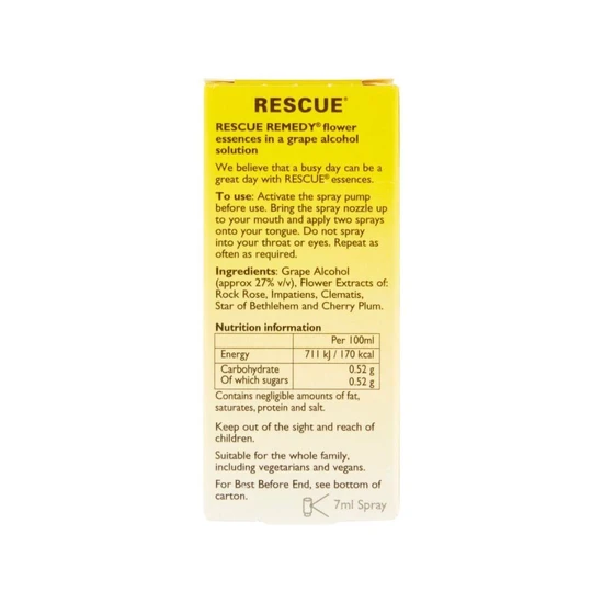 Bach Rescue Remedy Spray 7ml