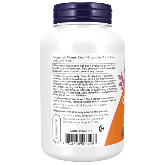 NOW Foods Cider Vinegar Capsules 180 Capsules