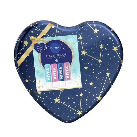 Nivea Feel Luscious Lip Care Gift Set