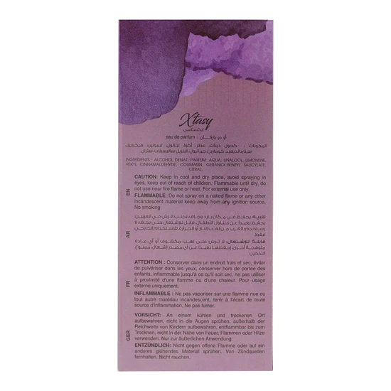 Ahmed Al Maghribi Xtasy Eau De Parfum 100ml