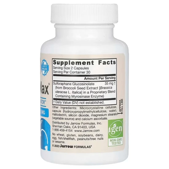 Jarrow Formulas BroccoMax 60 Veg Caps