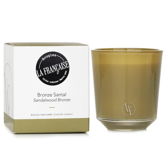 Bougies la Francaise Bronze Santal Scented Candle 200g