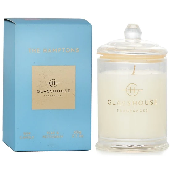 Glasshouse Fragrances Triple Scented Soy Candle The Hamptons 60g