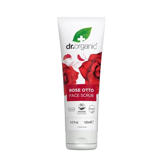 Dr. Organic Bioactive Skin Care Organic Rose Otto Face Scrub 125ml