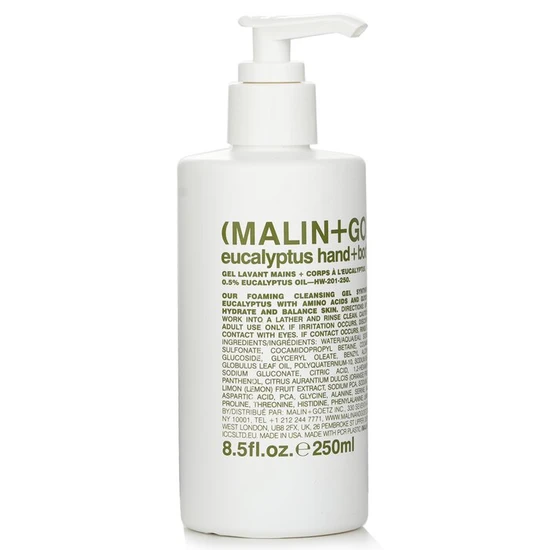 Malin + Goetz Eucalyptus Hand+Body Wash 250ml