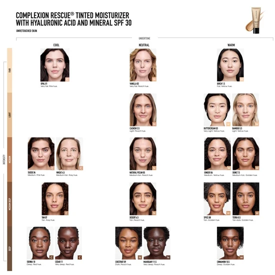 bareMinerals Complexion Rescue Tinted Moisturiser Hydrating Gel Cream SPF 30 Full-Size: Ginger