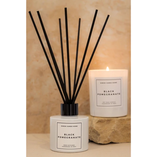 Simon James Home Black Pomegranate Reed Diffuser