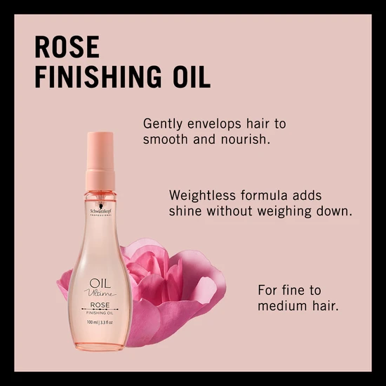 Schwarzkopf Professional Oil Ultimate Rose Finishing Oil 100ml